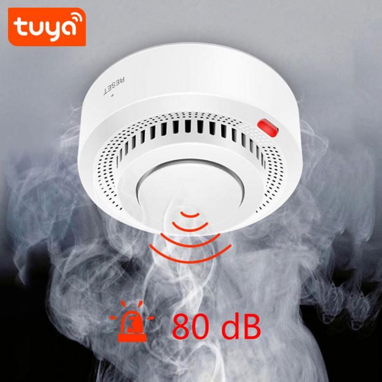 Датчик дыма Tuya Wifi Smoke Detector с сиреной и оповещением на смартфон - фото 7