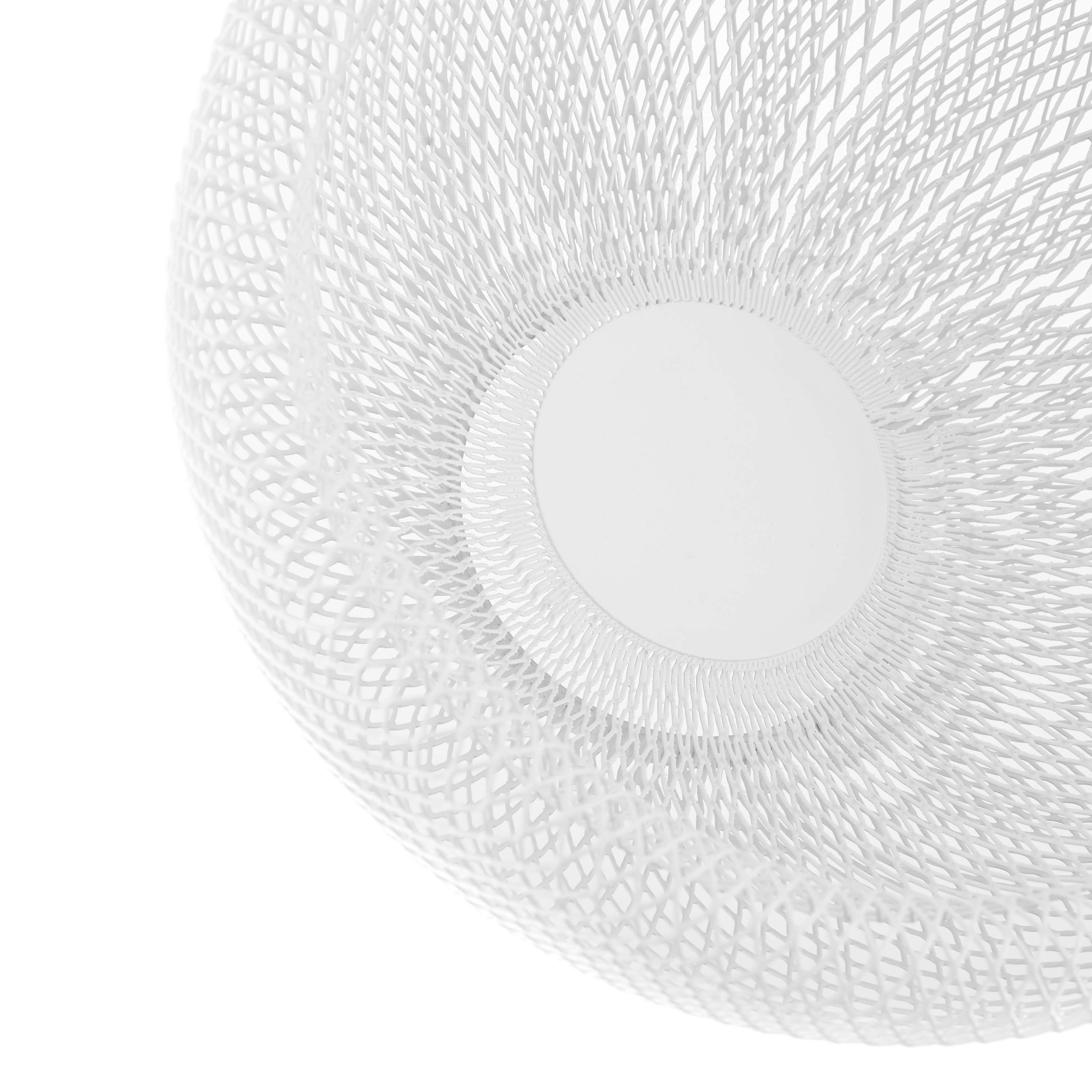 Кошик для фруктів Ardesto Midori AR0902W метал квадратний 25x25x12 см Білий (608414) - фото 3