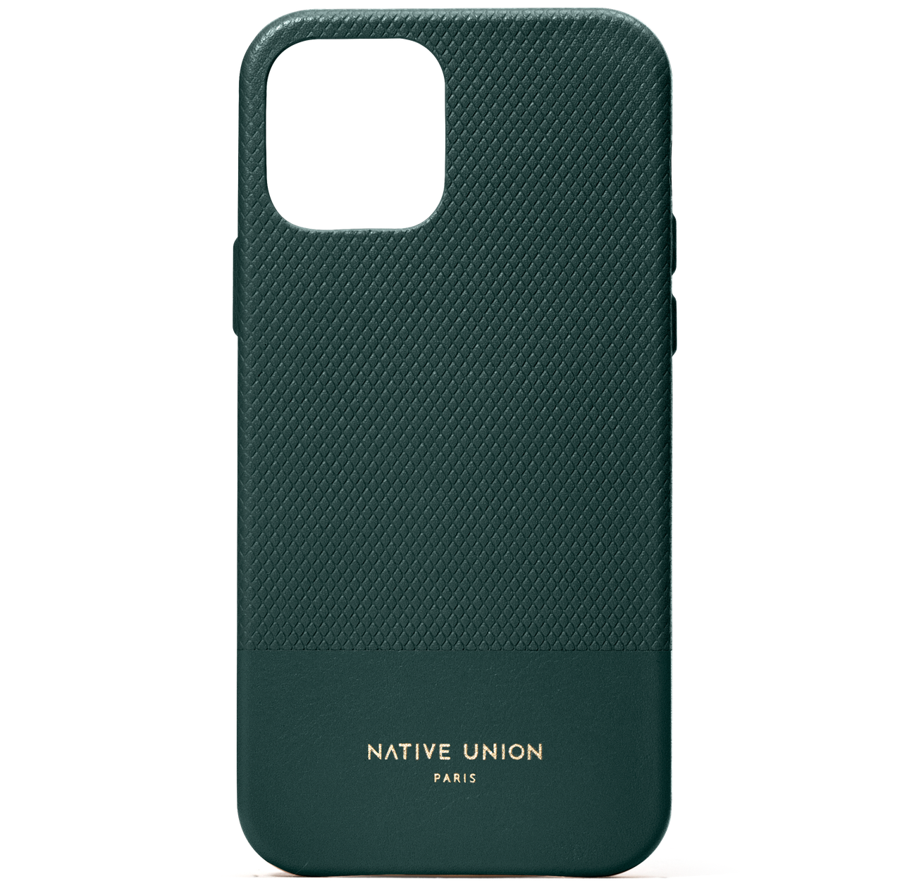 Шкіряний чохол-накладка Native Union Clic Heritage Case for iPhone 12/12 Pro, Sapin (CHRTG-DRGRN-NP20M)