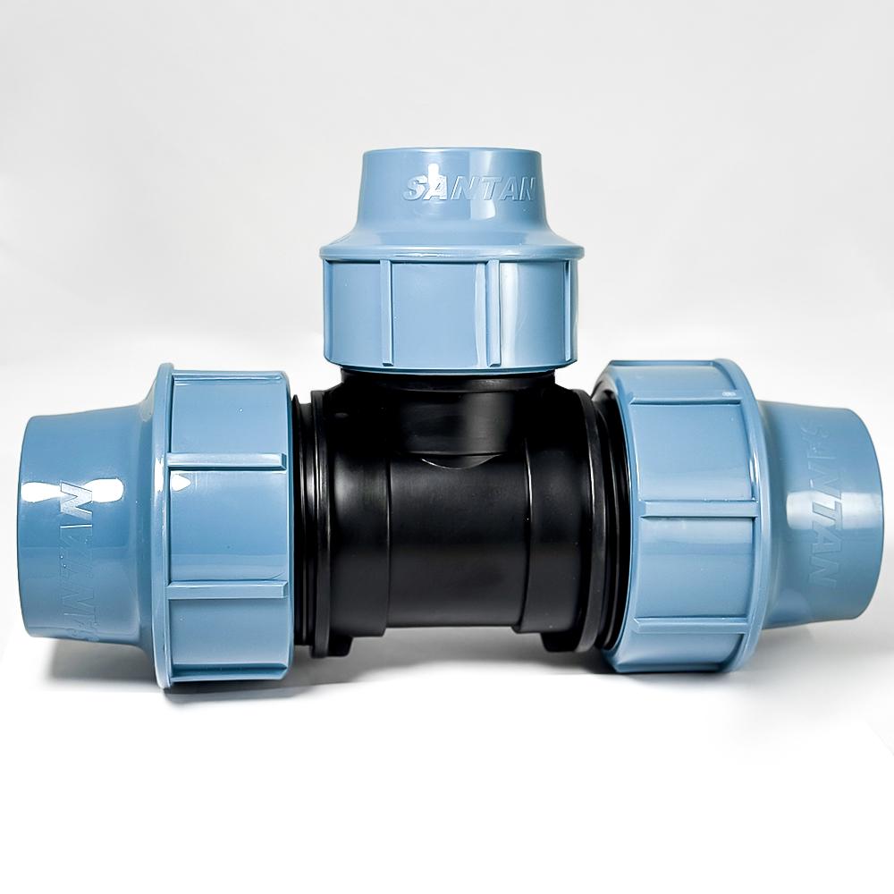 Трійник затискний SANTAN 63х50х63 мм (323464) - фото 4 Трійник затискний SANTAN 63х50х63 мм (323464) - фото 4