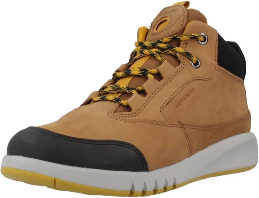 Черевики демі Geox Aeranter з мембраною Amphibiox р. 36 Brown/Dark Yellow (19689853)