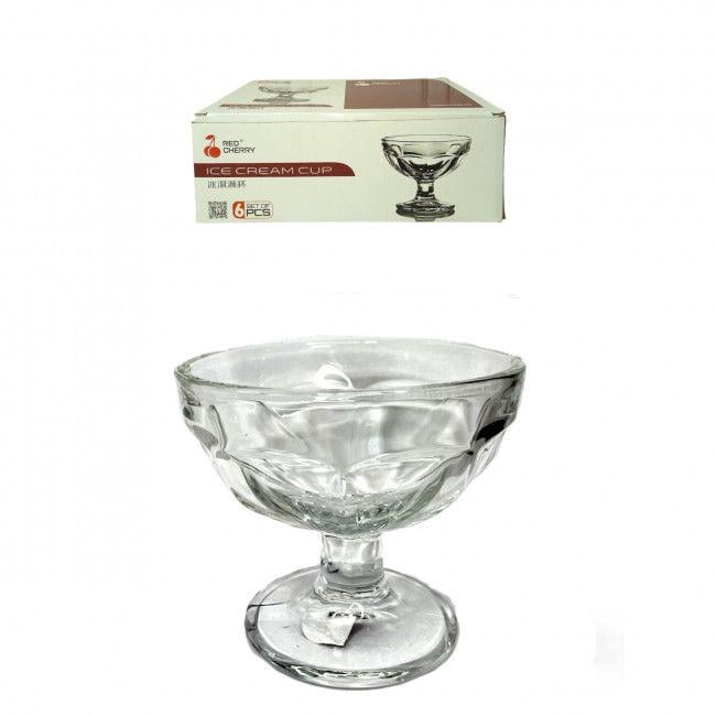 Набор креманок Interos стеклянных 6 шт. 200 мл (06 IC) Набор креманок Interos стеклянных 6 шт. 200 мл (06 IC)