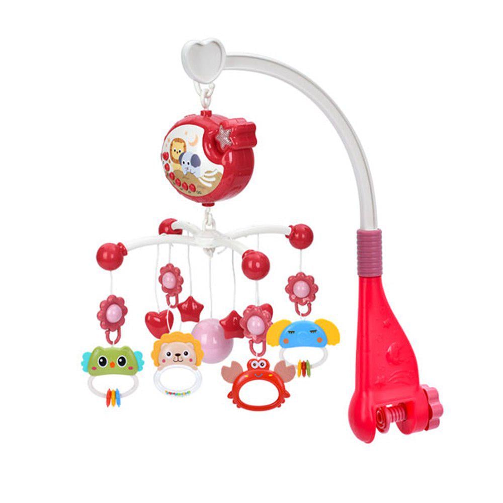 Мобиль-карусель музыкальный для новорожденного колыбельные мелодии с подсветкой (39636)