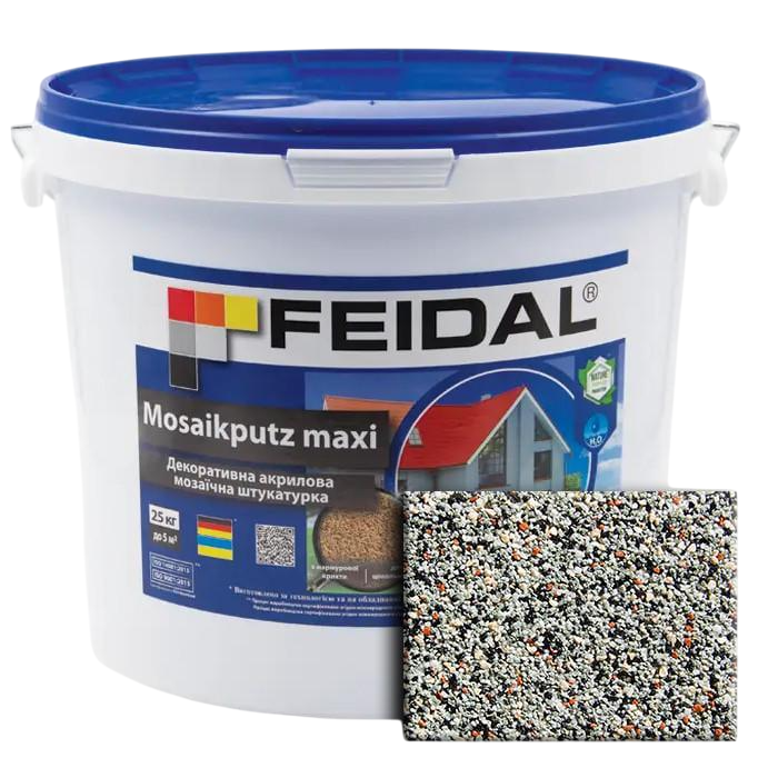 Штукатурка декоративна акрилова мозаїчна Feidal Mosaikputz maxi C32 25 кг (1886455807)