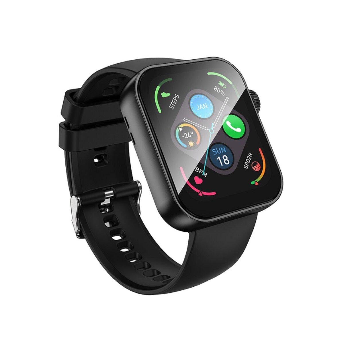 Смарт-часы Borofone BD13 Smart sport watch call version 1,69" BT5.0 230 mAh Black (6941991120633)