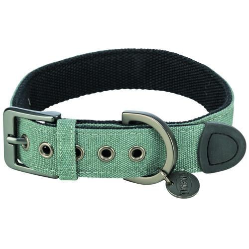 Ошейник Trixie CityStyle экстраширокий для собак L 45-52 см 30 мм Светло-зеленый