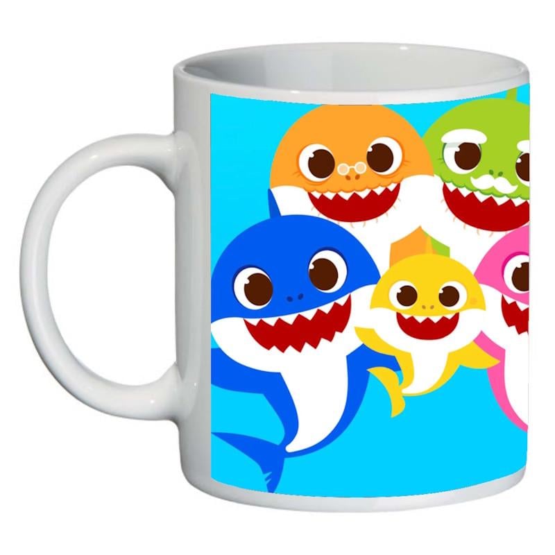 Чашка с принтом Baby Shark 001-3 (2350793750)