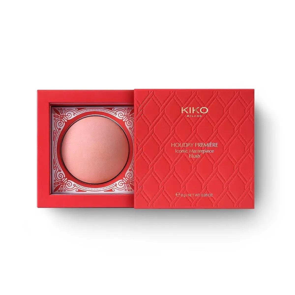 Румяна Kiko Milano Holiday Première Iconic Masterpiece Blush 01 Lyric Coral (001544)