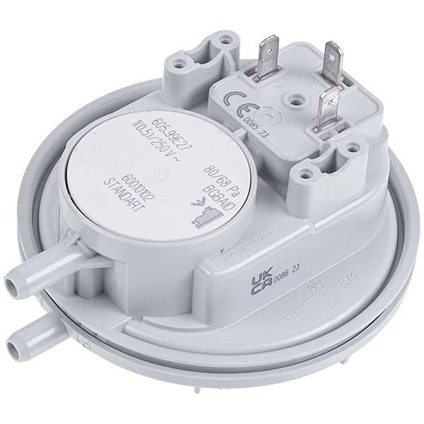 Реле давления воздуха прессостат Huba Control 80/68 Па для газового котла Vaillant TurboTEC Plus/Pro 0020041905 (00000050069)