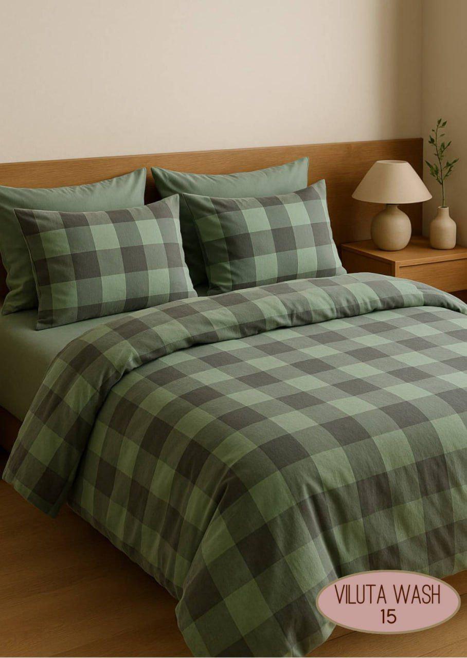 Комплект постельного белья Viluta Wash 15 вареный хлопок евро (2009) Комплект постельного белья Viluta Wash 15 вареный хлопок евро (2009)