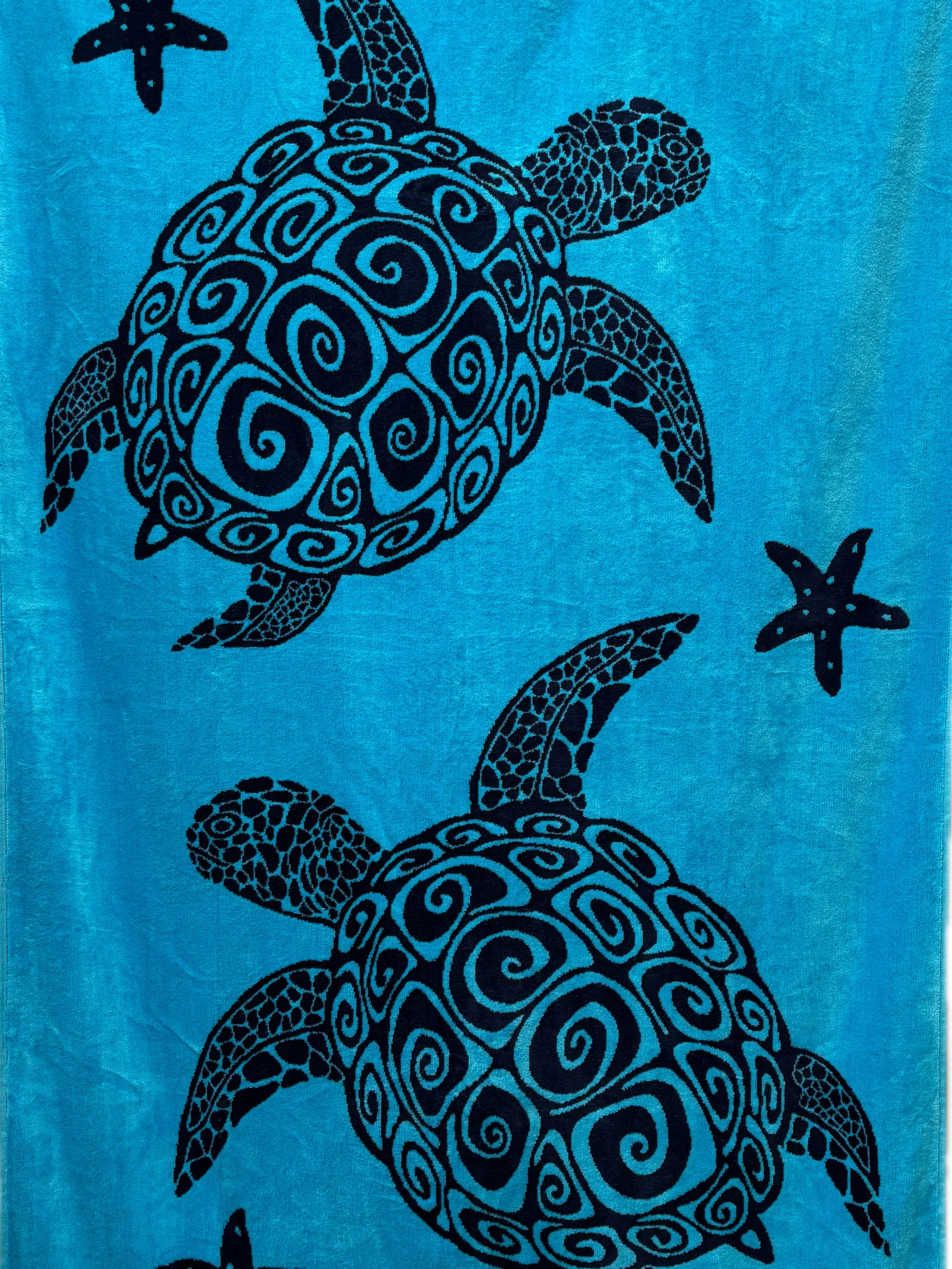 Полотенце пляжное Le Comptoir de la plage Bellia 100x175 см One size Голубой (ZIK0000028132) - фото 5 Полотенце пляжное Le Comptoir de la plage Bellia 100x175 см One size Голубой (ZIK0000028132) - фото 5