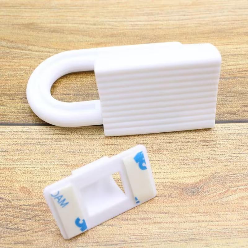 Стопер на петлі дверей від випадкового закриття із самоклейною основою Білий (3000003858) - фото 7