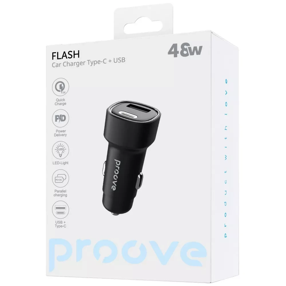 ОЗУ Proove Flash 48W Type-C + USB