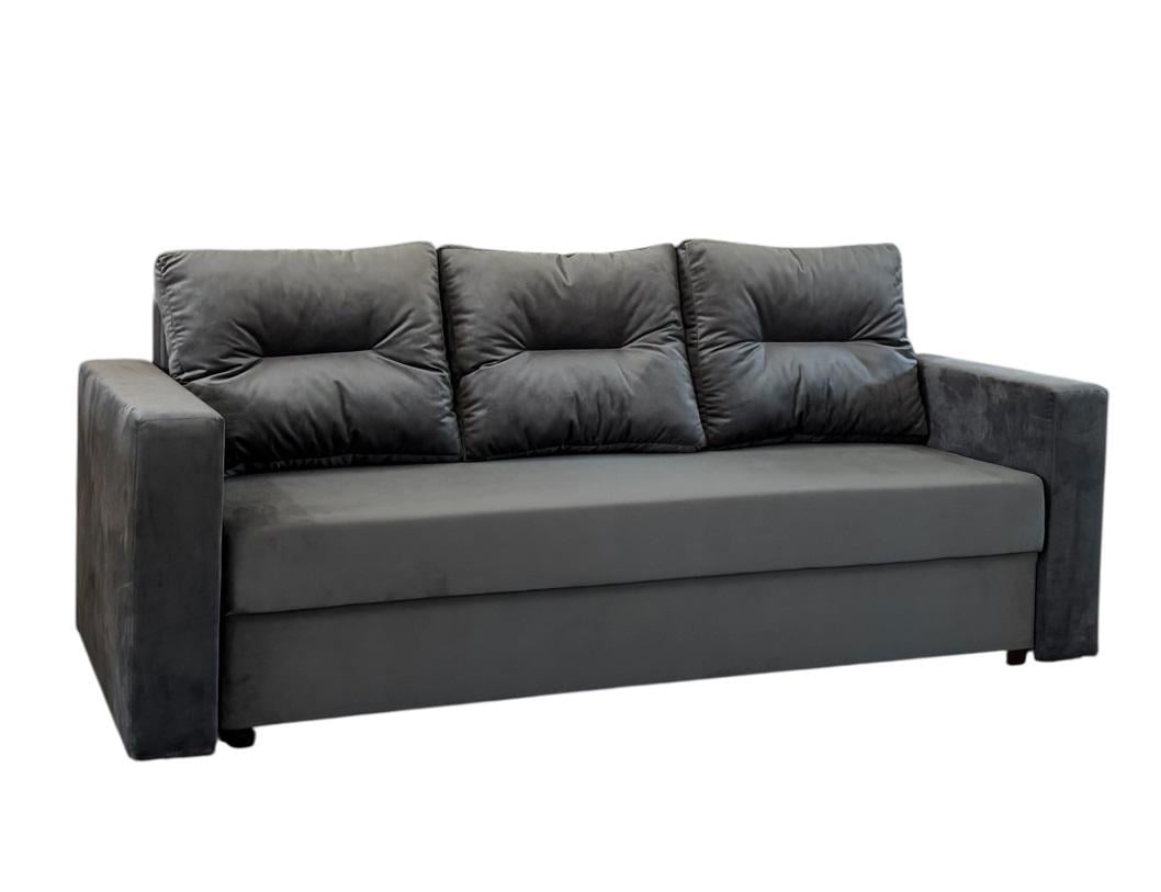 Диван раскладной Скиф Алвин Серый велюр/Лагуна-43 (27288092) - фото 8 Диван раскладной Скиф Алвин Серый велюр/Лагуна-43 (27288092) - фото 8