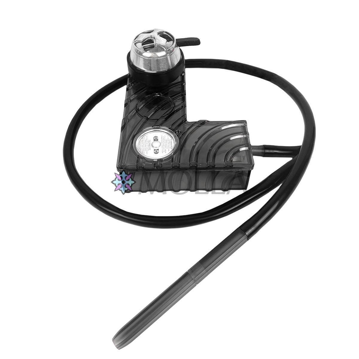 Кальян настольный компактный Capsule Hookah L Black