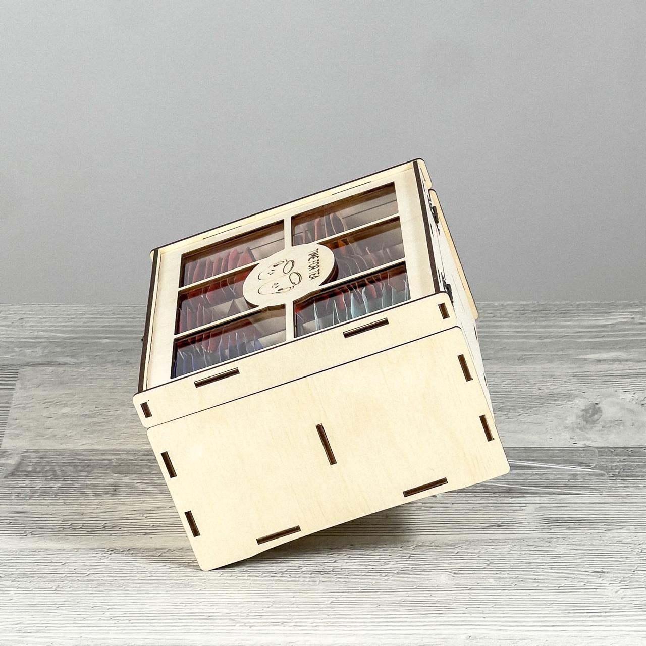 Органайзер для пакетиков чая 222x150x96 мм (3851) - фото 7 Органайзер для пакетиков чая 222x150x96 мм (3851) - фото 7