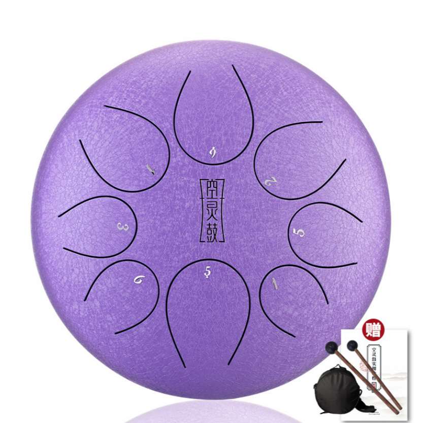 Глюкофон на 8 нот Ø 26 см Фиолетовый