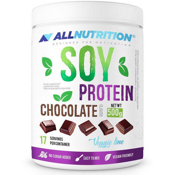 Протеин All Nutrition Soy Protein 500 г 17 порций Cholocate