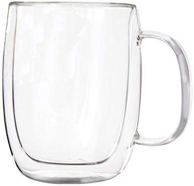 Чашка стеклянная Barel с двойными стенками 350 мл Чашка стеклянная Barel с двойными стенками 350 мл