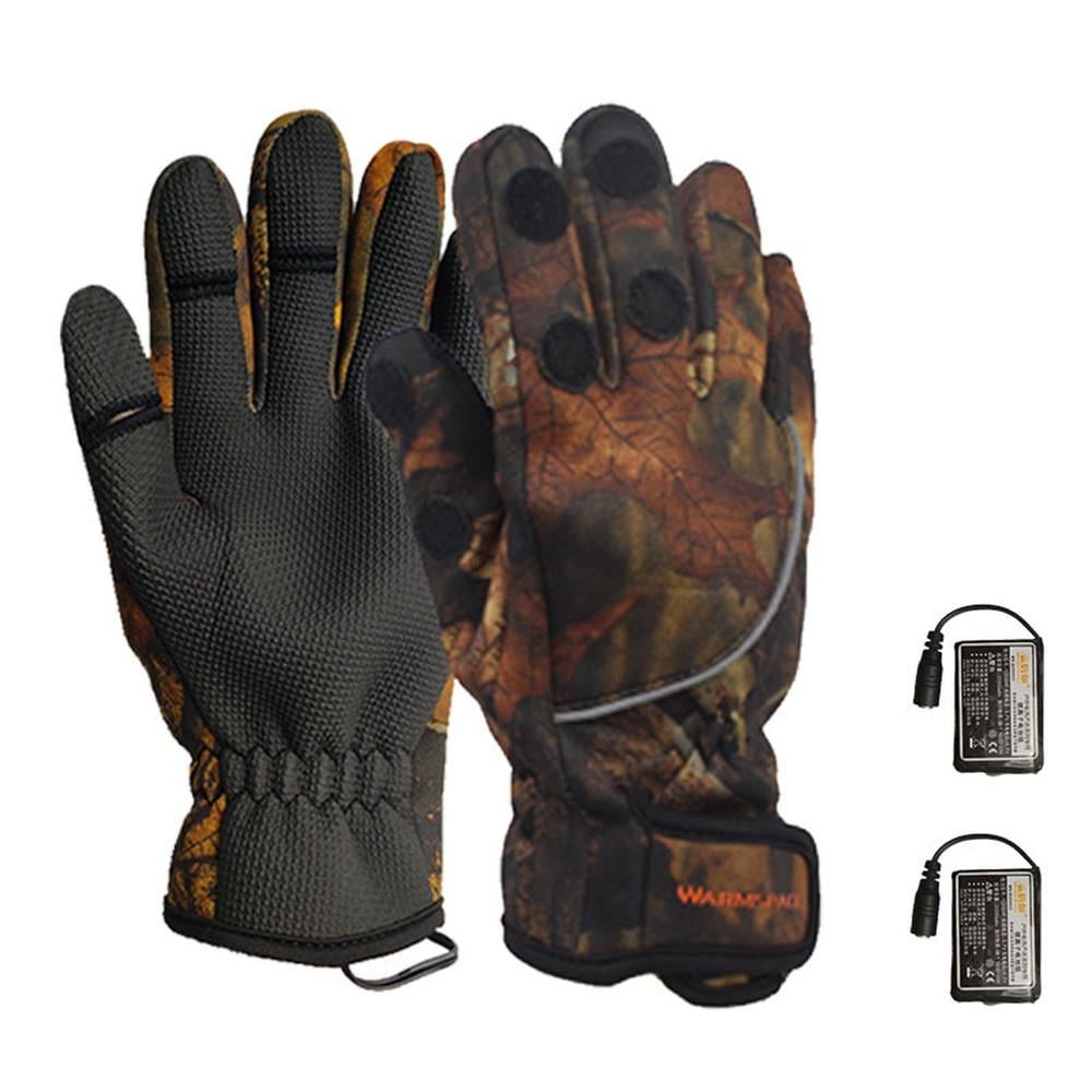 Зимние перчатки с подогревом Warmspace P2 3,7V 2000 mAh XL водонепроницаемые/с клапанами под пальцы для охоты - фото 2 Зимние перчатки с подогревом Warmspace P2 3,7V 2000 mAh XL водонепроницаемые/с клапанами под пальцы для охоты - фото 2