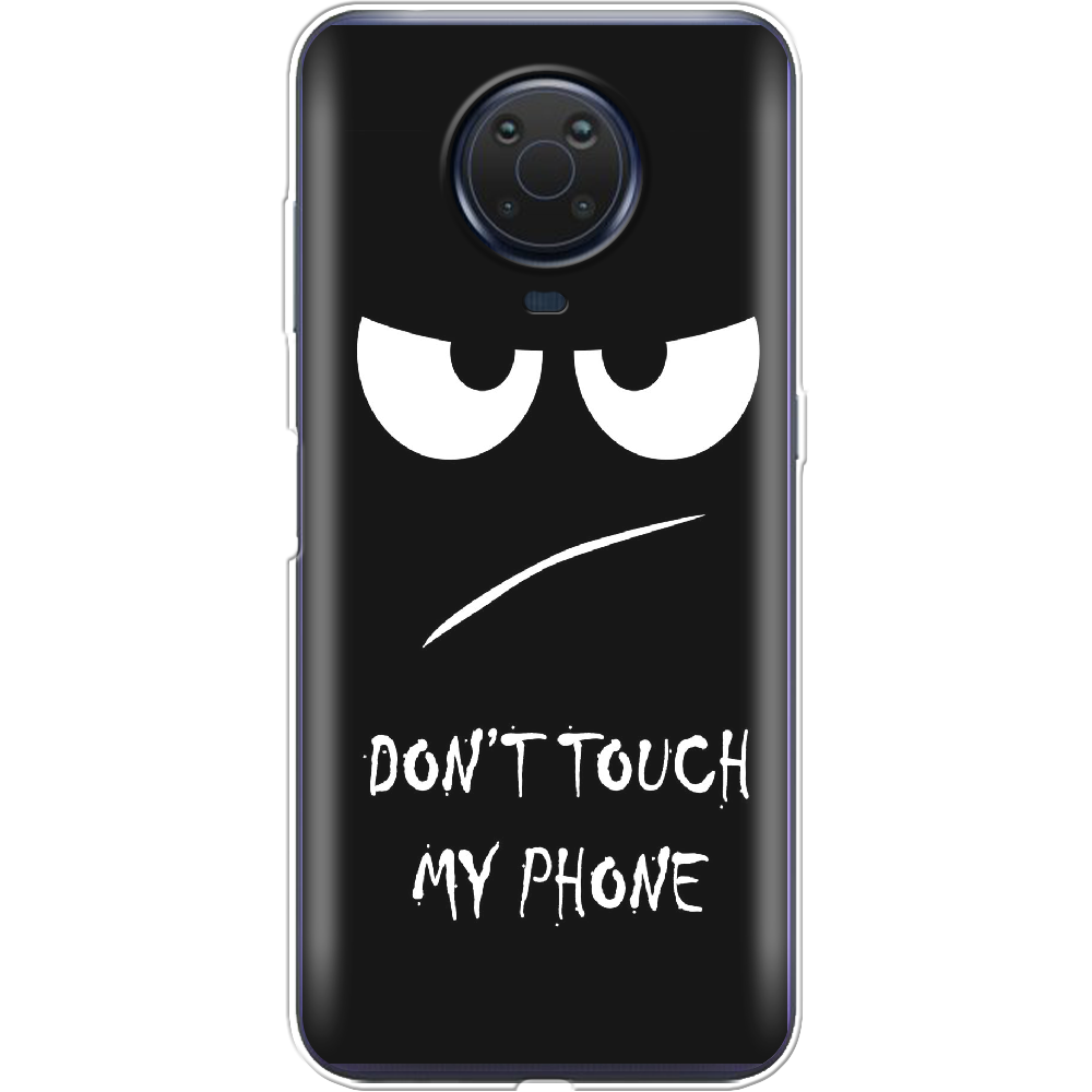 Чохол BoxFace Nokia G10 Don't Touch my Phone Прозорий силікон (42626-up535-42373)