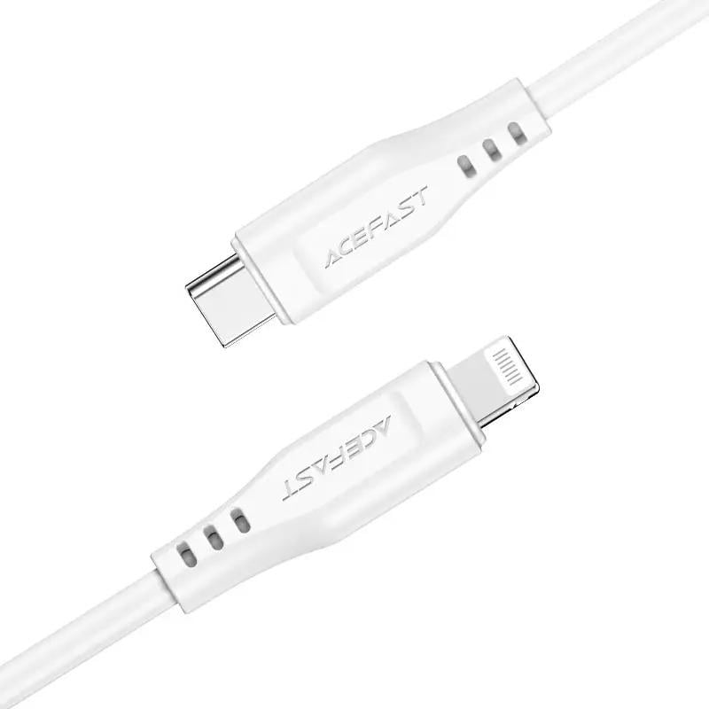 Кабель Acefast C3-01 Type-C to Lightning 30 W 3А 120 см White (544882)