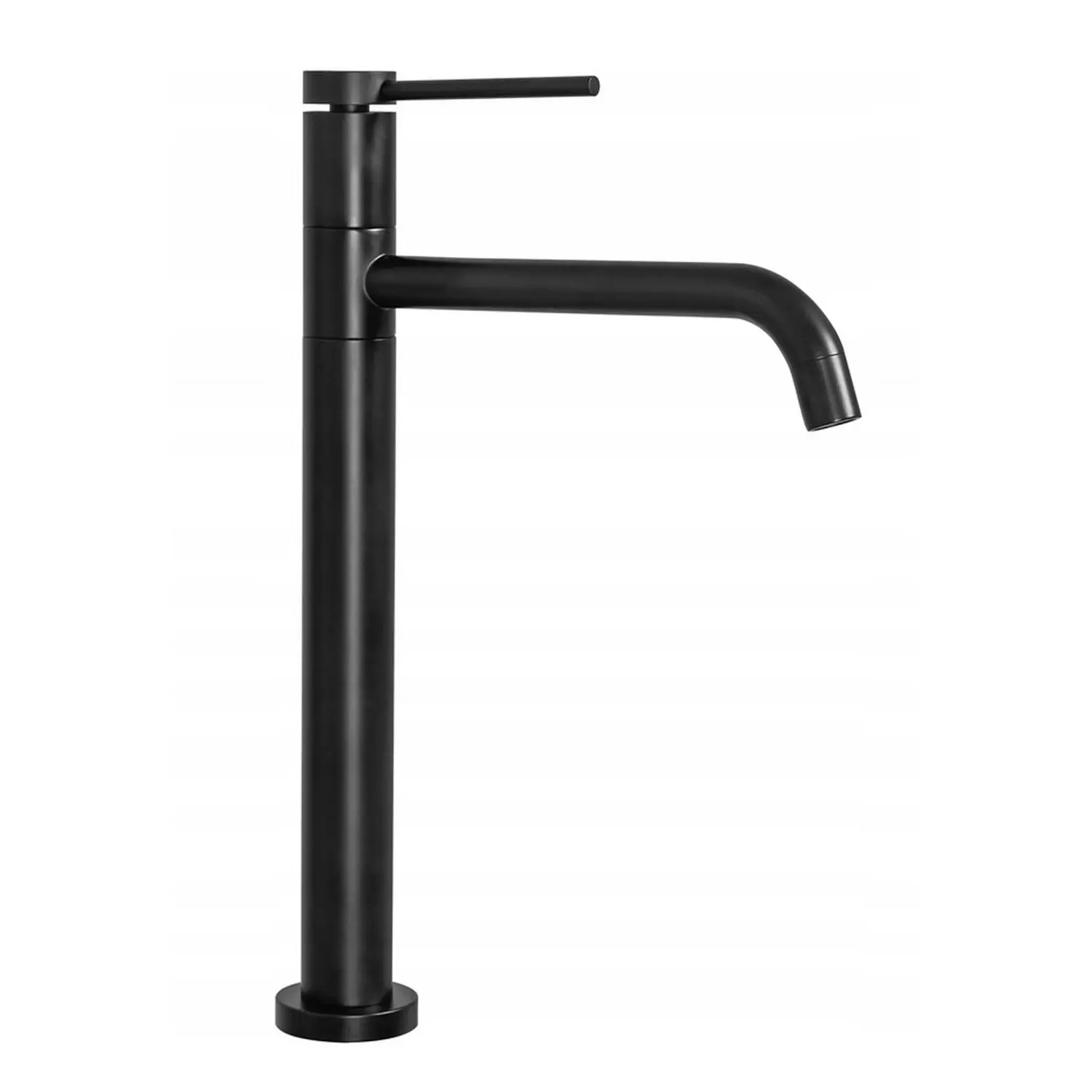 Смеситель для раковины Rea Lugano однорычажный Черный матовый (REA-B5001)