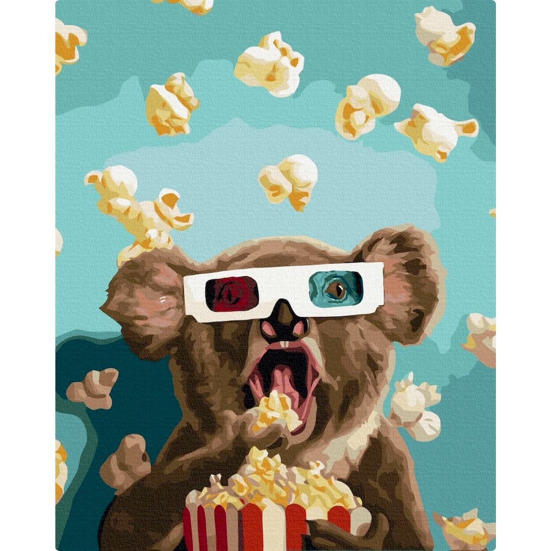 Картина по номерам Brushme Фильм в 3D 40x50 см Разноцветный (PM-194-K-979)