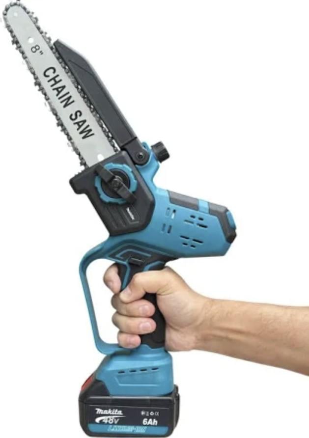 Пила ланцюгова акумуляторна Makita DUC190HN 48 В 6 А·год 20 см Синій (30484895) - фото 3 Пила ланцюгова акумуляторна Makita DUC190HN 48 В 6 А·год 20 см Синій (30484895) - фото 3