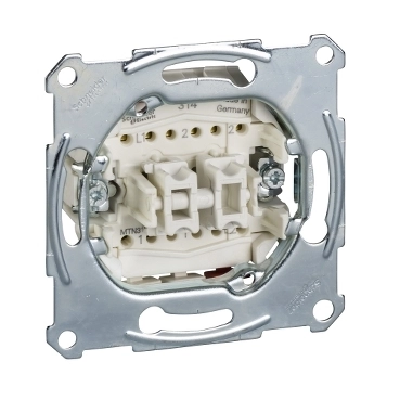 Механизм переключателя двухклавишного Schneider Electric Merten (MTN3159-0000)
