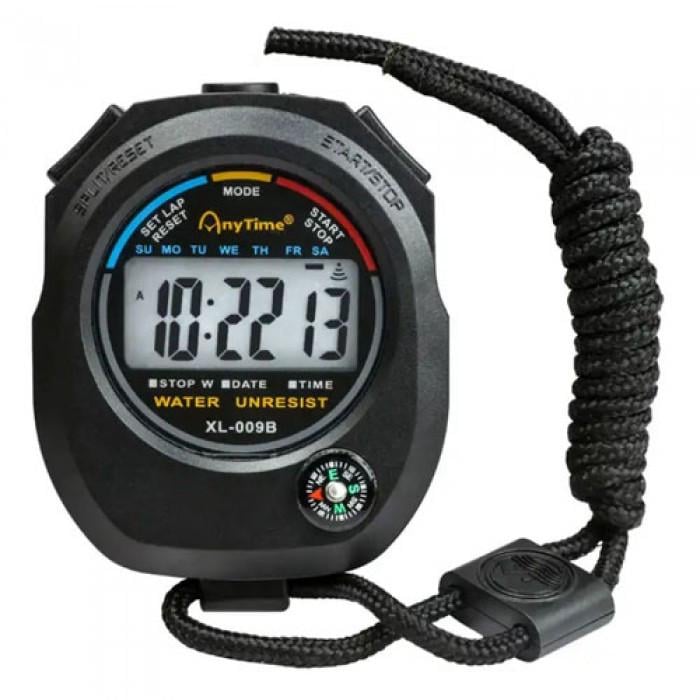 Секундомер электронный AnyTime XL-009 с компасом точность 0.01 сек (32407489)