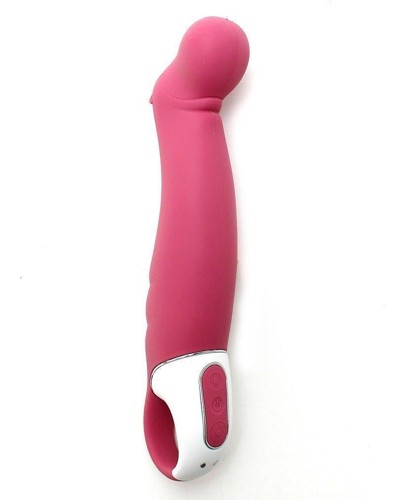 Вибратор Satisfyer Vibes Petting Hippo эргономичный силиконовый 12 режимов для внешней стимуляции (2112974653)
