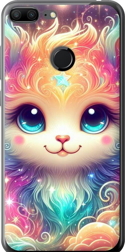 Чехол на Huawei Honor 9 Lite Сказочный котенок (5813t-1359-42517) Чехол на Huawei Honor 9 Lite Сказочный котенок (5813t-1359-42517)