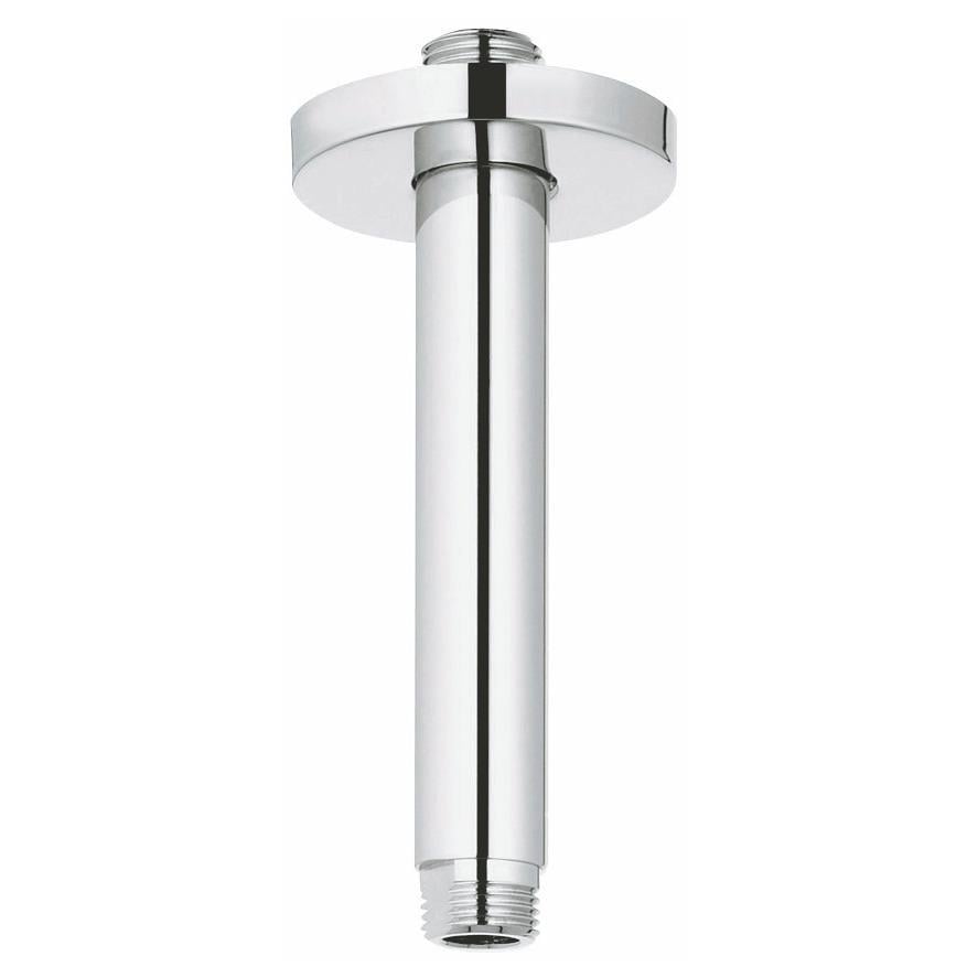 Кронштейн стельовий Grohe Rainshower 28724000 для верхнього душу 142 мм Хром (149380)