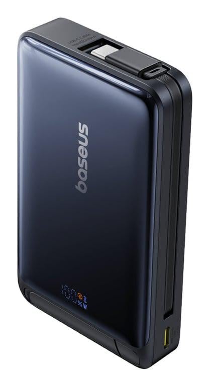 Повербанк Baseus Nomos Qi2 45W 10000 mAh Black (P10078800123-00)