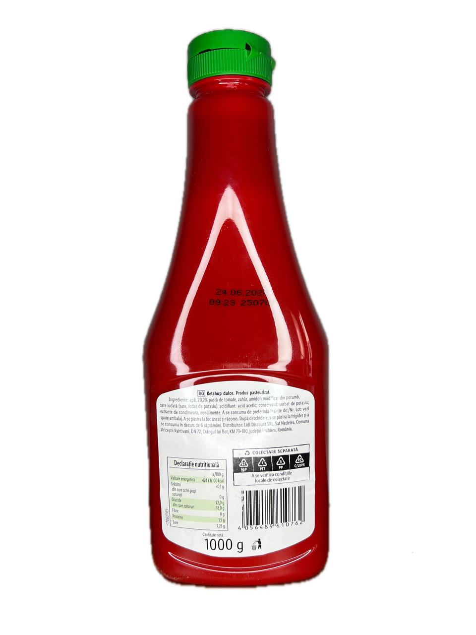 Кетчуп класичний Lidl Mild 1 л - фото 2 Кетчуп класичний Lidl Mild 1 л - фото 2