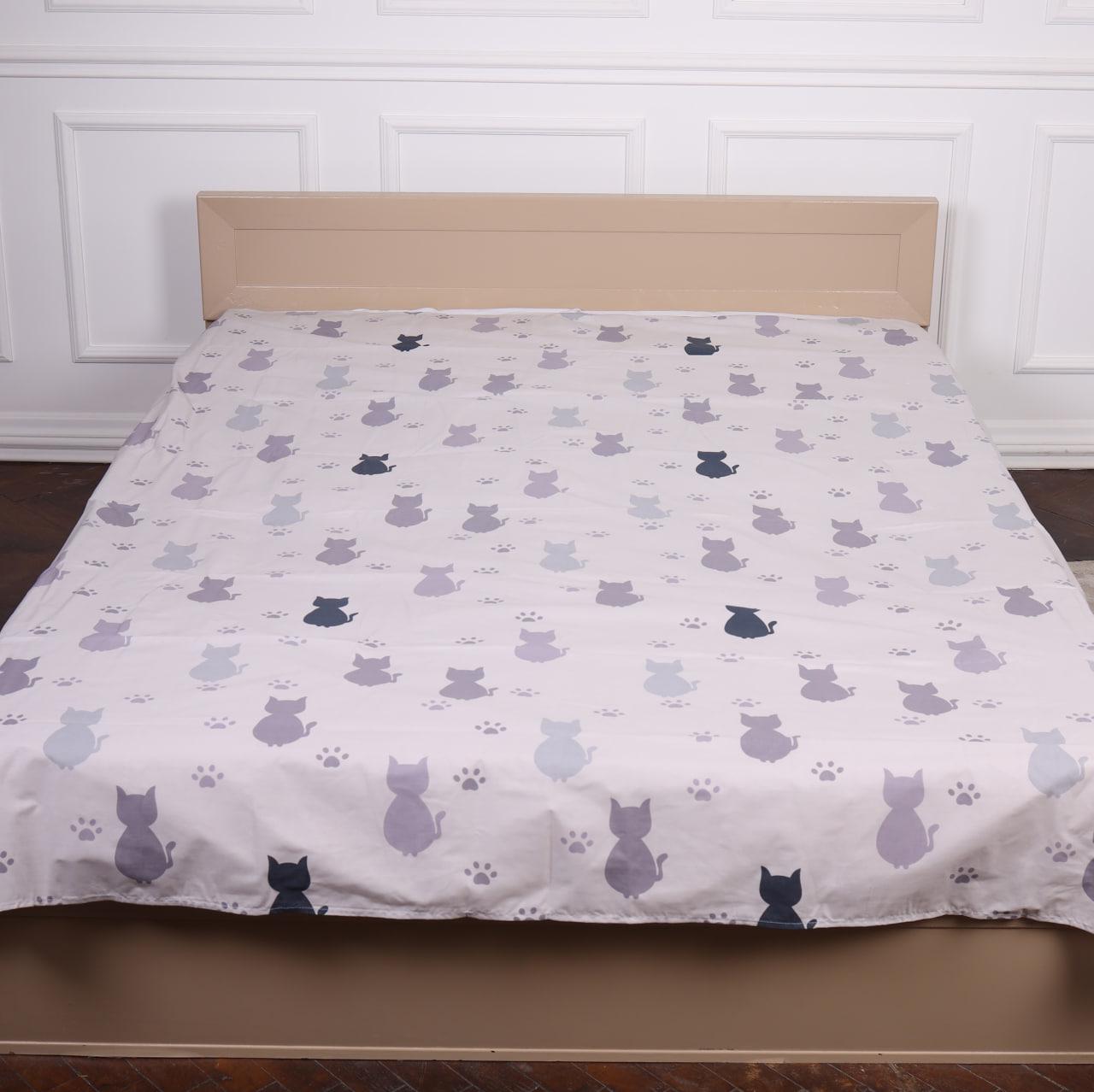 Простынь PaniPava Киса Мяу бязь 180х220 см (99881381) Простынь PaniPava Киса Мяу бязь 180х220 см (99881381)