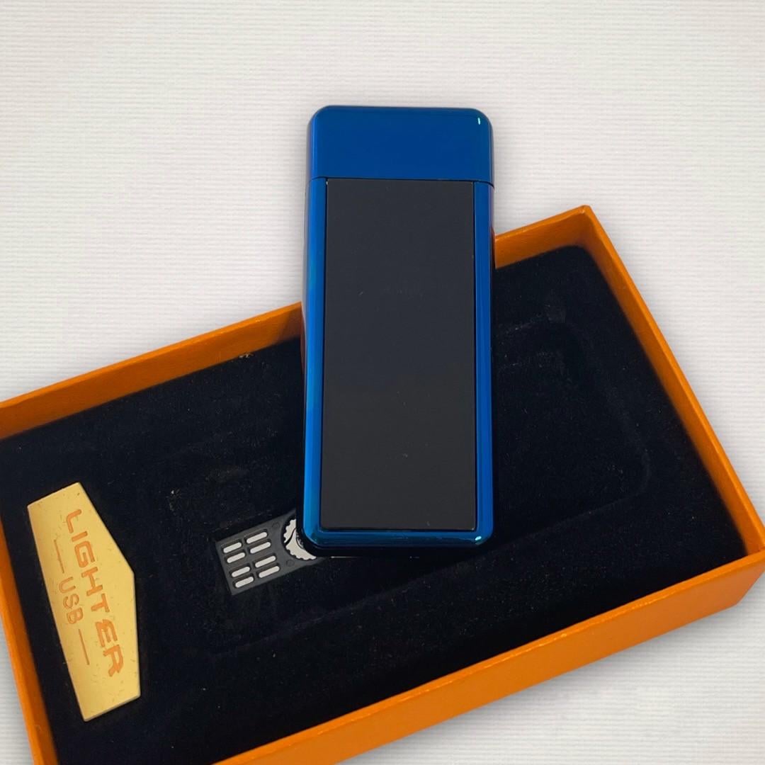 Зажигалка USB со спиралью и светящейся надписью "Ти в моєму серці" (SP03)
