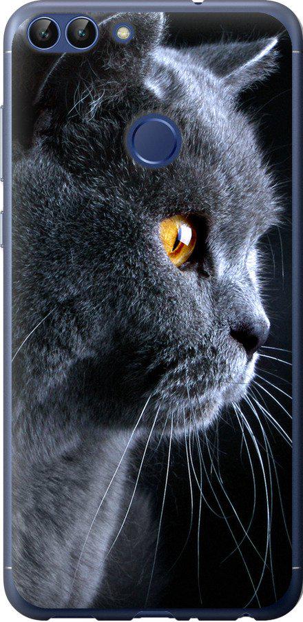 Чехол на Huawei P Smart Красивый кот (3038t-1346-42517)