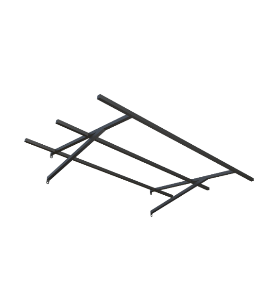 Каркас навеса 2000х1500х500 мм ККоз-07 (2194884400/К0783)