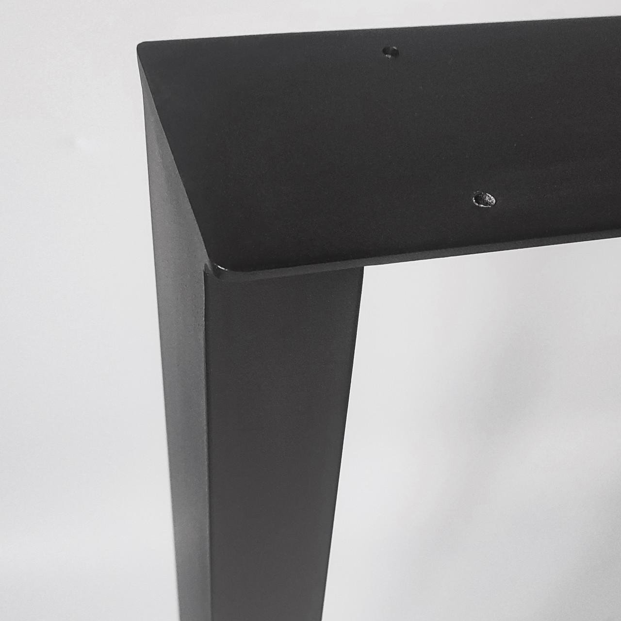 Комплект опор регулируемых для стола из металла 600х100 мм H 730 мм 2 шт. Черный (1029) - фото 3 Комплект опор регулируемых для стола из металла 600х100 мм H 730 мм 2 шт. Черный (1029) - фото 3