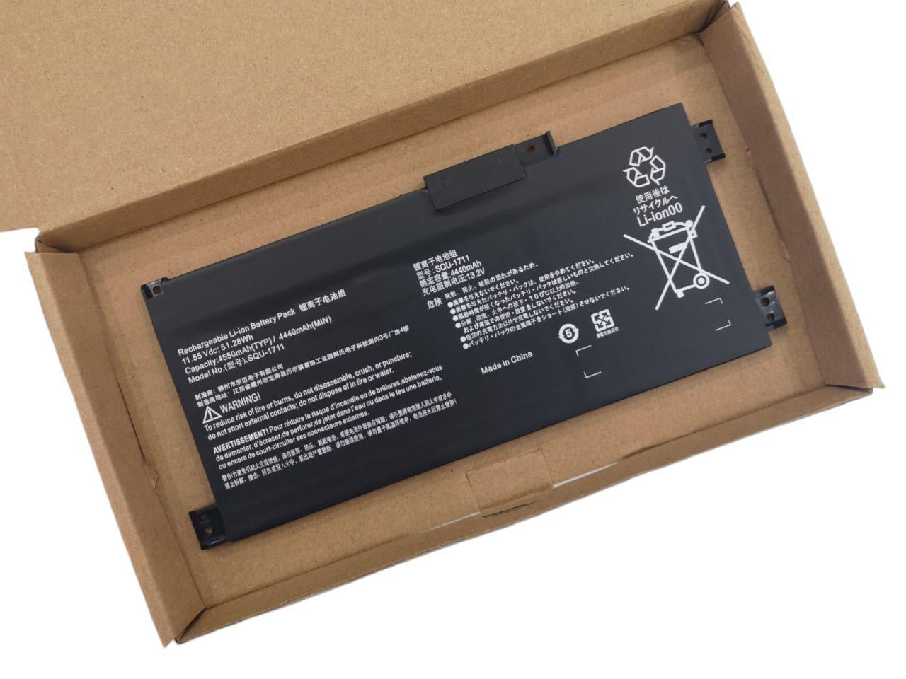 Аккумулятор для Thunderobot Raytheon 911 Air/911ME/G7000M/SQU-1711/SQU-1718 4550 mAh 28Wh (000009845)