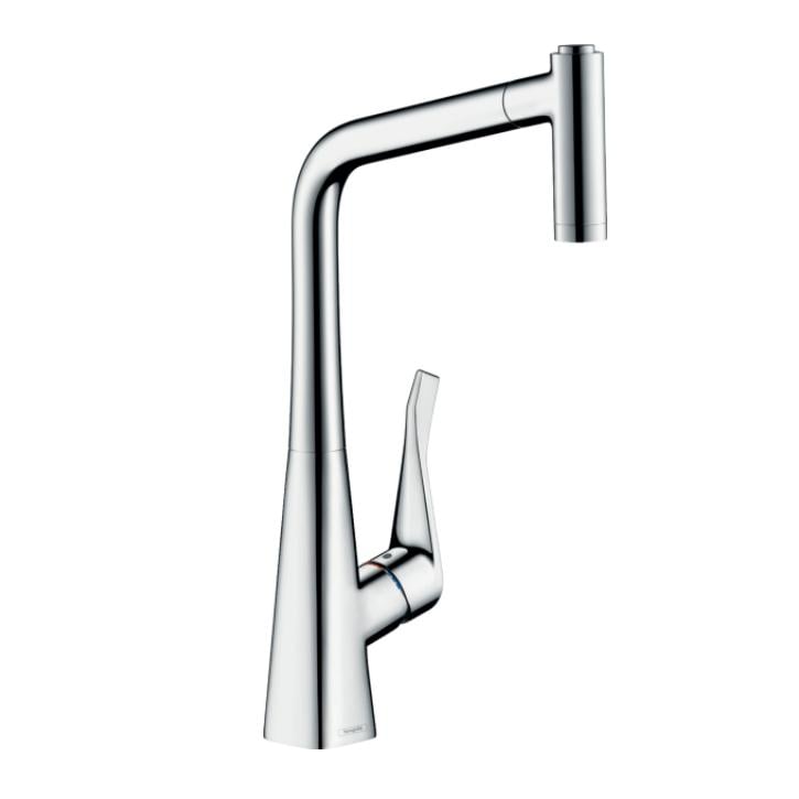 Смеситель для кухни Hansgrohe Metris M71 320 2jet sBox с вытяжным душем Хром (73801000)