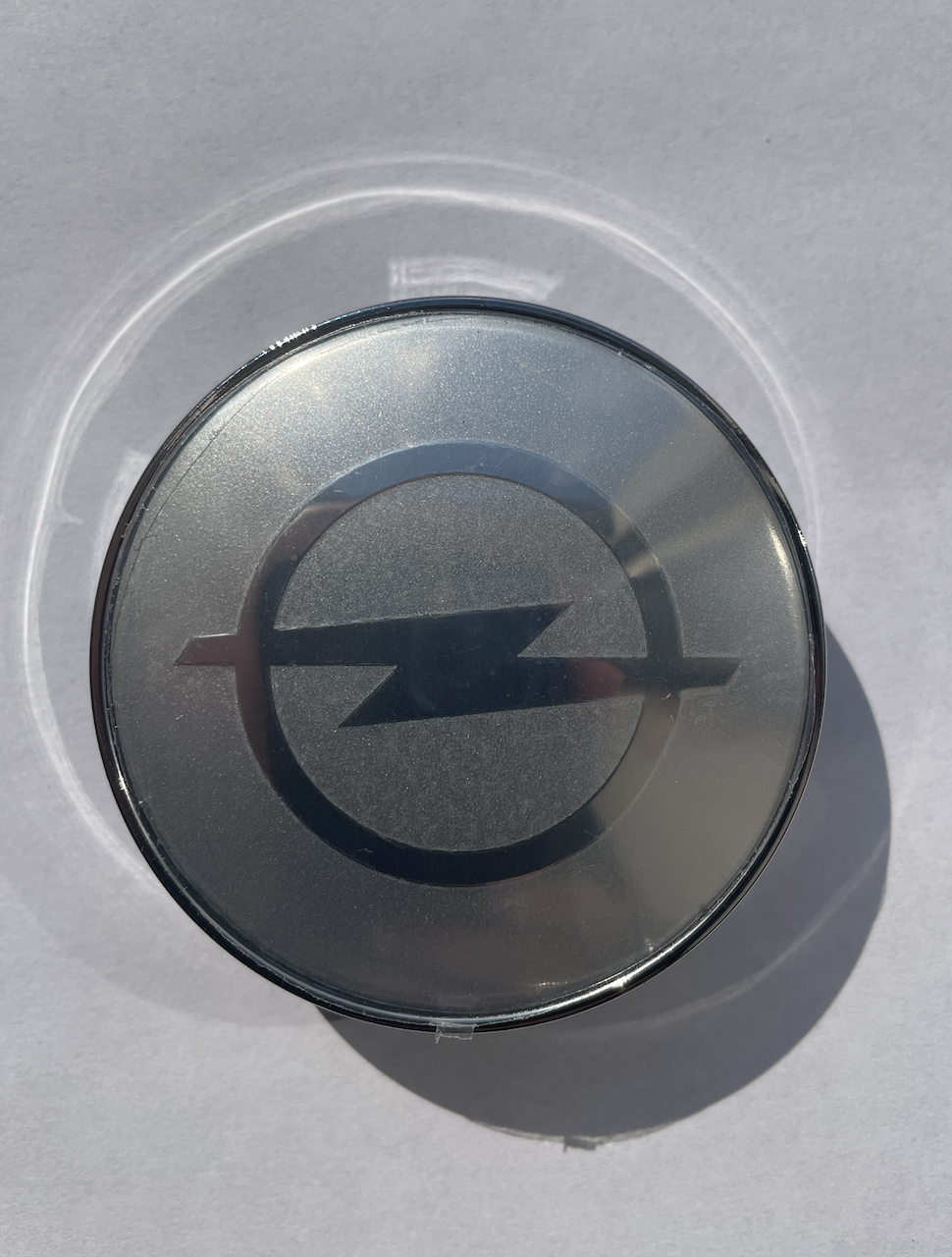 Заглушки дисков Opel 60 мм Светло-серый (26551581)