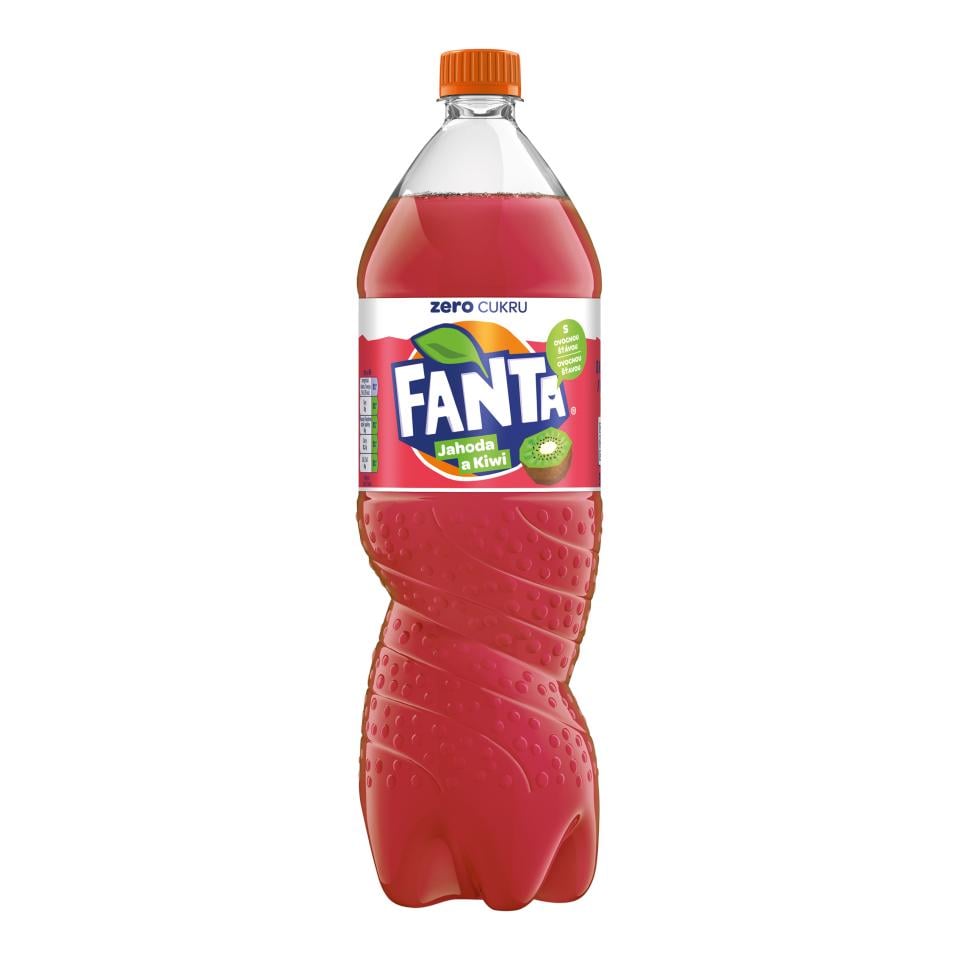 Безалкогольний напій Fanta Strawberry & Kiwi zero 1,5 л (5648765624)