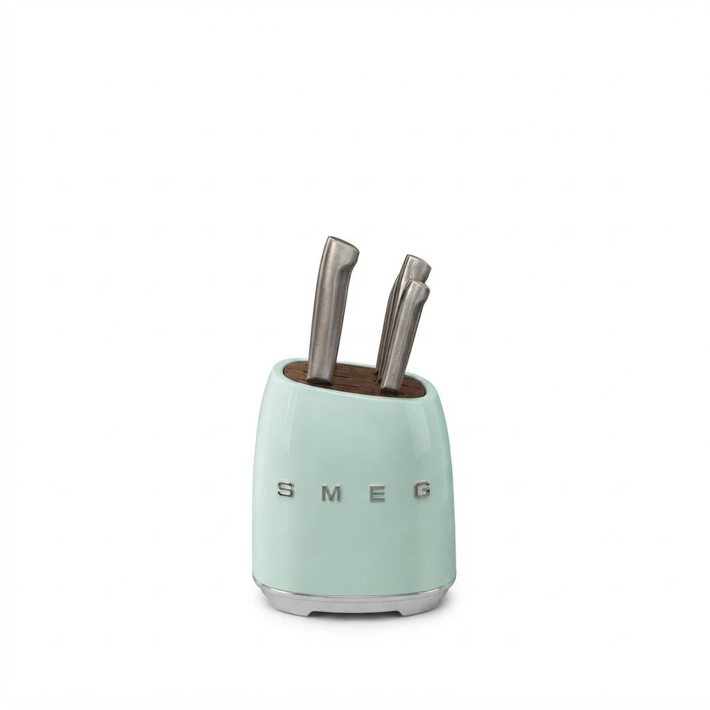 Набір ножів SMEG Italy 7 пр. М’ятний (2454324050)