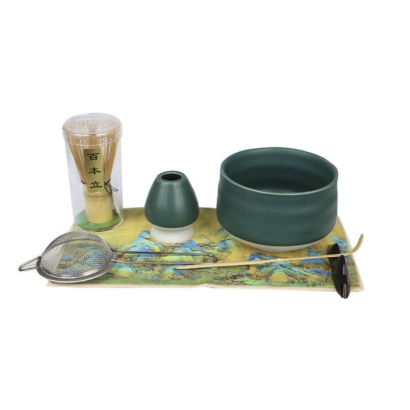 Сервиз для чая-матчи Mavanto 5456 7 пр. Green matt (2479342737)