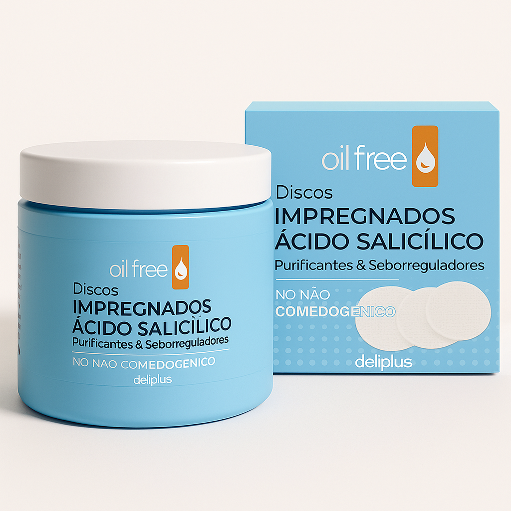 Диски з саліциловою кислотою Deliplus Oil Free 50 шт.