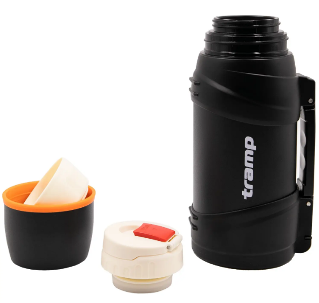 Термос Tramp Travel Line 1,3 л чорний - фото 3 Термос Tramp Travel Line 1,3 л чорний - фото 3