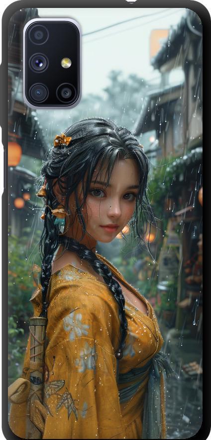 Чехол на Samsung Galaxy M51 M515F Anime-girl (6133b-1944-42517)